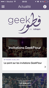 Geekftour accueil